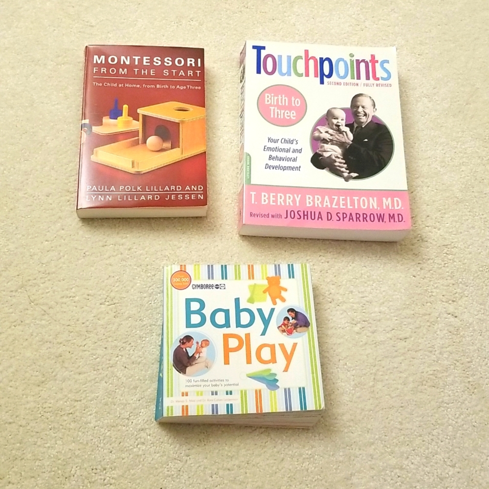 Baby Books Birth to 3: Baby Play, Emotional Behavioral Development, Montessori